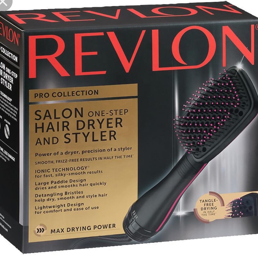 LAST ONE REVLON ONE STEP HAIR DRYER AND STYLER